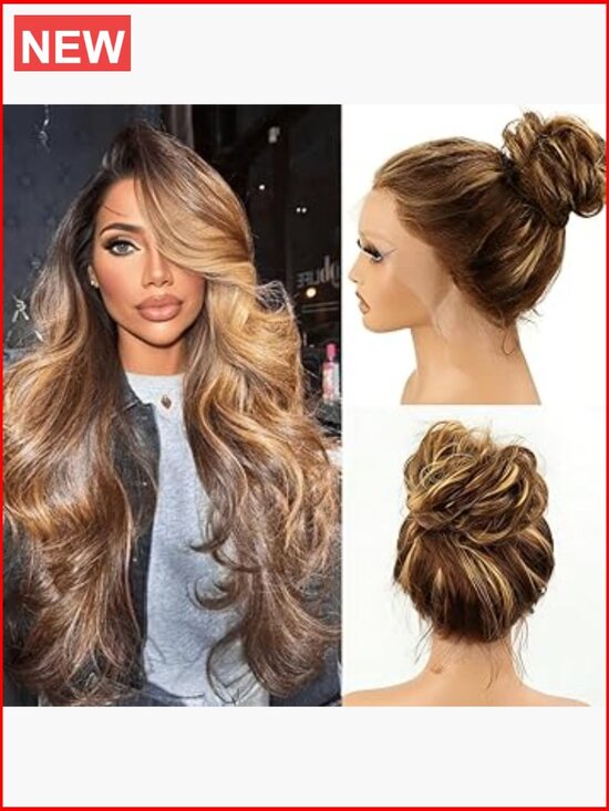 200 Density 100% Human Hair 360 Lace Front Wig Glueless Drawstring 32 Inch Body main image 6